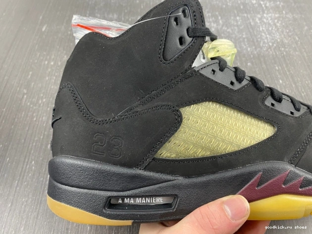 Black Maniere Air FD1330-001 Jordan 5 x A Ma 0628
